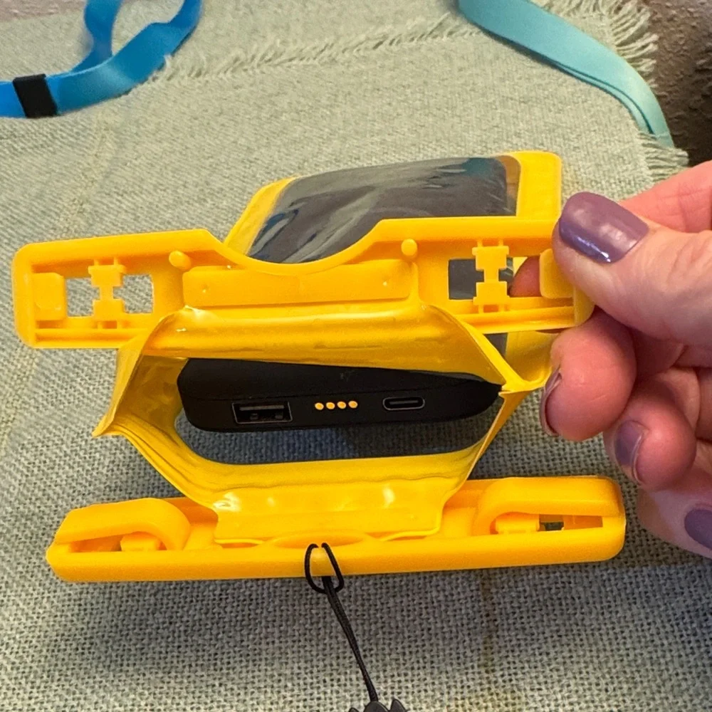 Set of Three Waterproof Phone Pouches Never Used
